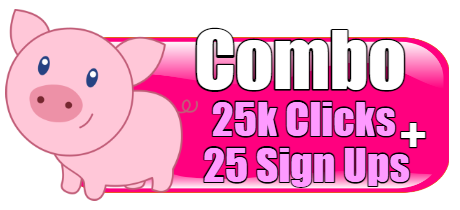 Piggy Ads- 25K USA Visitors!! +50 USA SIGN Ups-Sale! 9.99